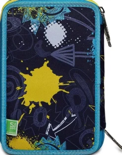 Sj Gang Astuccio scuola 3 zip SJ Ever Player Boy< Astucci