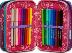 Sj Gang Astuccio scuola 3 zip SJ Ever Switie Girl< Astucci