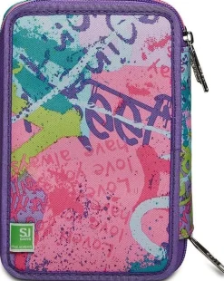 Sj Gang Astuccio scuola 3 zip SJ Ever Switie Girl< Astucci