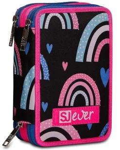 Sj Gang Astuccio scuola 3 zip SJ Ever Wingly Girl< Astucci
