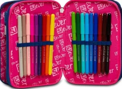 Sj Gang Astuccio scuola 3 zip SJ Ever Wingly Girl< Astucci