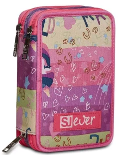 Sj Gang Astuccio scuola 3 zip SJ Ever Rayly Girl< Astucci