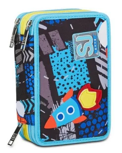 Sj Gang Astuccio scuola 3 zip SJ Go to Space< Astucci