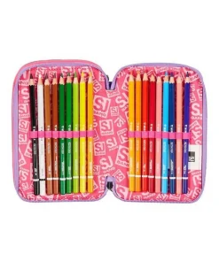 Sj Gang Astuccio scuola 3 zip SJ Sphere Full Girl< Astucci