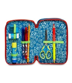 Sj Gang Astuccio scuola 3 zip SJ Trickflip Boy< Astucci