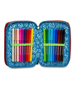 Sj Gang Astuccio scuola 3 zip SJ Trickflip Boy< Astucci