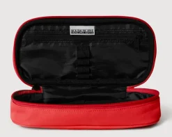Napapijri Astuccio scuola Happy Red Tango< Astucci