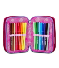 Seven Astuccio scuola 3 zip Draft Heart< Astucci