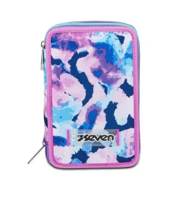 Seven Astuccio scuola 3 zip Custom Cloud< Astucci