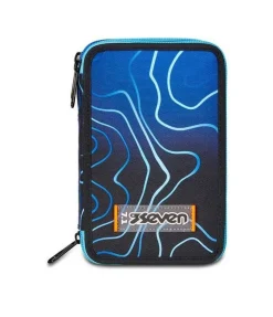 Seven Astuccio scuola 3 zip Mapset Boy< Astucci