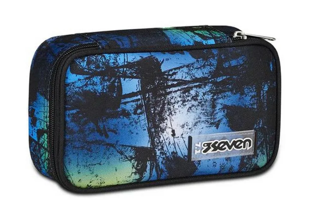 Seven Astuccio scuola Quick Case Freethink Boy Ocean Blue< Astucci