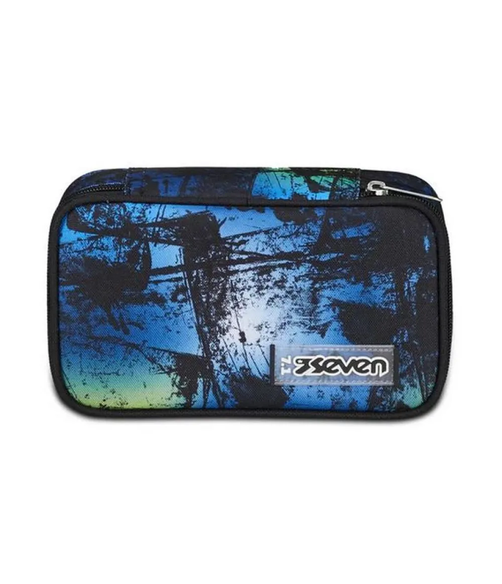 Seven Astuccio scuola Quick Case Freethink Boy Ocean Blue< Astucci