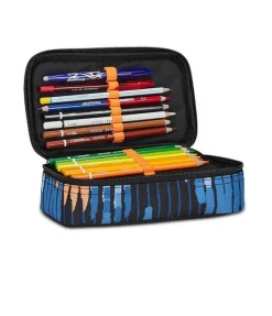 Seven Astuccio scuola Quick Case Freethink Boy Blue Deep< Astucci