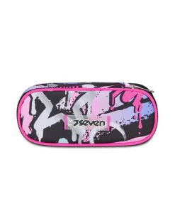 Seven Astuccio scuola Round Plus Mark on Girl< Astucci