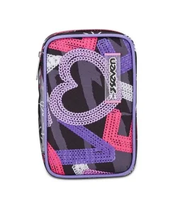 Seven Astuccio scuola Speed Case Draft Heart< Astucci