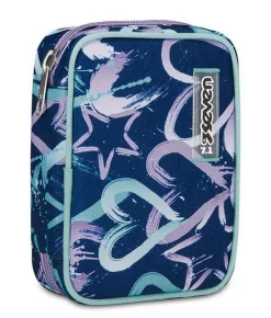 Seven Astuccio scuola Speed Pad Crystal Purple< Astucci