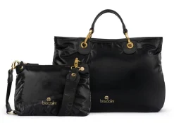 Braccialini Borsa a mano Beth Puffy Nera<Donna Borse A Mano