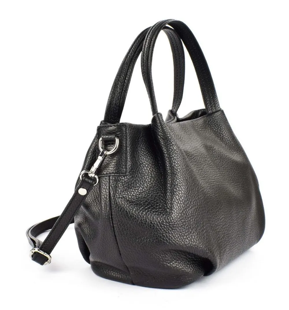 Pronto Moda Borsa a mano e tracolla 20101 Nera<Donna Borse A Mano