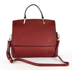 Pronto Moda Borsa a mano e tracolla 20114 Rosso Scuro<Donna Borse A Mano
