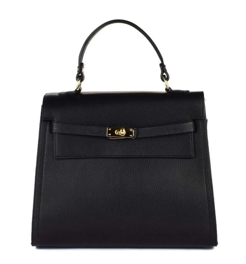 Pronto Moda Borsa a mano e tracolla 20155 Nero<Donna Borse A Mano