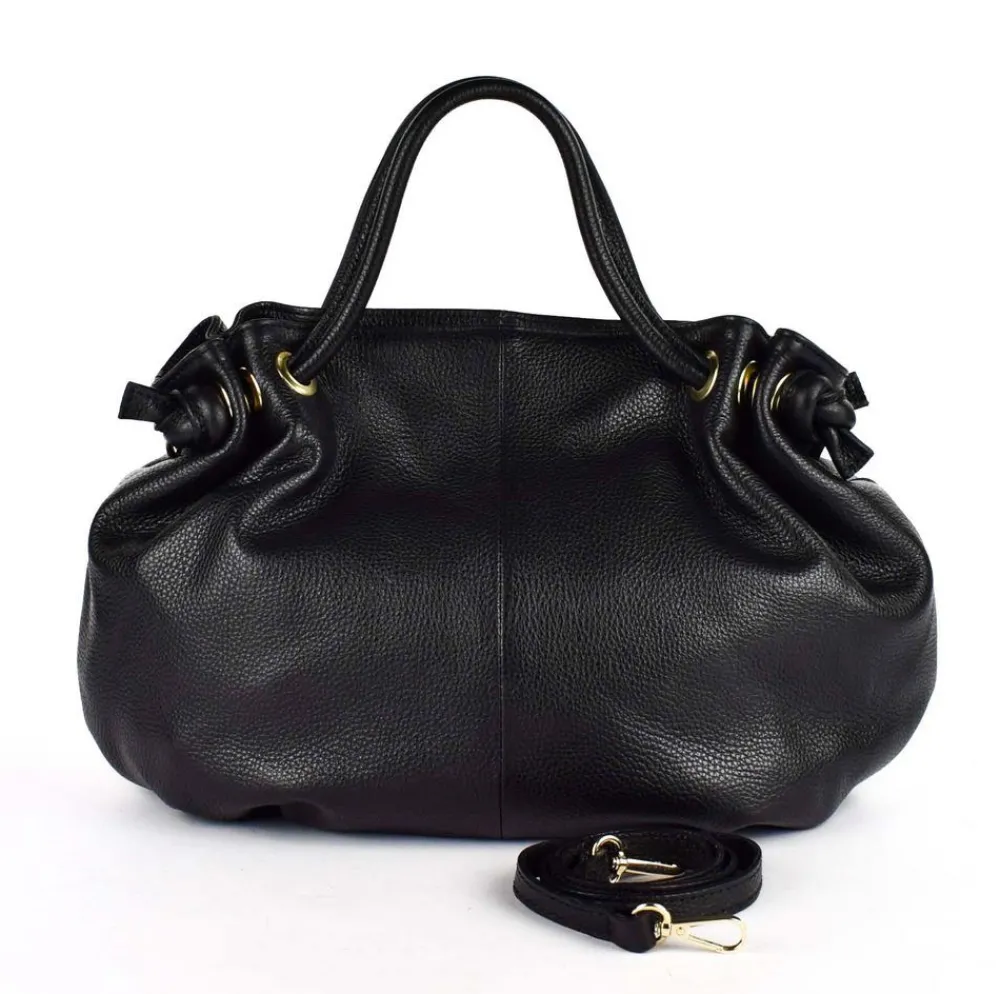 Pronto Moda Borsa a mano e tracolla 20178 Nera<Donna Borse A Mano