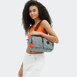 Kipling Borsa a mano e tracolla Cool Defea Abstract Print<Donna Borse A Mano|Borse A Tracolla