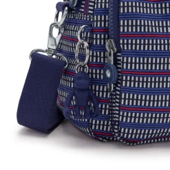 Kipling Borsa a mano e tracolla Cool Defea Blue Geo Print<Donna Borse A Mano|Borse A Tracolla