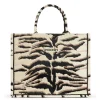 Braccialini Borsa a mano grande Winter Tiger<Donna Borse A Mano