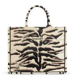 Braccialini Borsa a mano grande Winter Tiger<Donna Borse A Mano