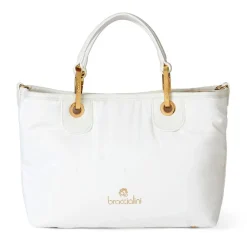 Braccialini Borsa a mano piccola Beth Puffy Bianca<Donna Borse A Mano