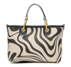 Braccialini Borsa a mano piccola Beth Print Zebra<Donna Borse A Mano