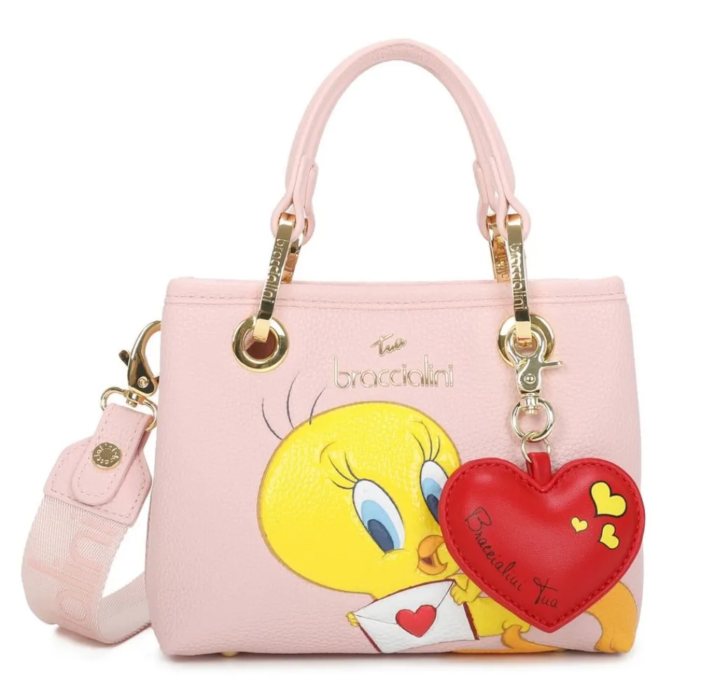 Braccialini Borsa a mano piccola Beth Looney Tunes<Donna Borse A Mano
