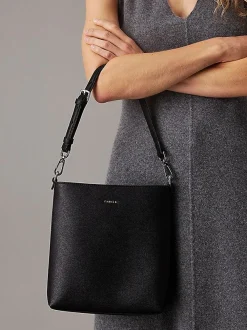 Calvin Klein Borsa a secchiello Nera<Donna Borse A Tracolla