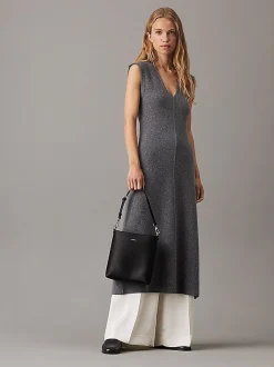 Calvin Klein Borsa a secchiello Nera<Donna Borse A Tracolla