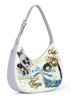 Braccialini Borsa a spalla Cartoline Venezia<Donna Borse A Tracolla