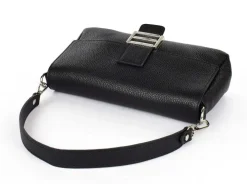 Pronto Moda Borsa a spalla e tracolla in pelle 20091 Nera<Donna Borse A Tracolla