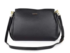 Maria Celine Borsa a spalla e tracolla Holly 03 Nera<Donna Borse A Tracolla