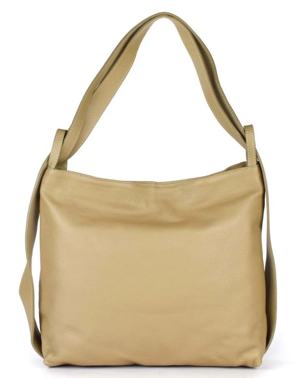 Pronto Moda Borsa a spalla e zaino 20141 Ecrù<Donna Zaini Donna|Borse A Tracolla