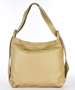 Pronto Moda Borsa a spalla e zaino 20141 Ecrù<Donna Zaini Donna|Borse A Tracolla