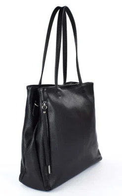 Pronto Moda Borsa a spalla in pelle 20051 Nera<Donna Borse A Tracolla