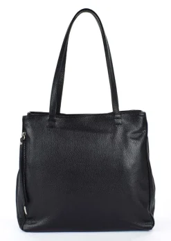 Pronto Moda Borsa a spalla in pelle 20051 Nera<Donna Borse A Tracolla