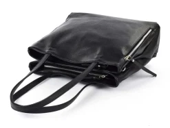 Pronto Moda Borsa a spalla in pelle 20051 Nera<Donna Borse A Tracolla