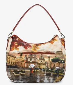 Ynot Borsa a spalla ? 629 Rome Raining<Donna Borse A Tracolla
