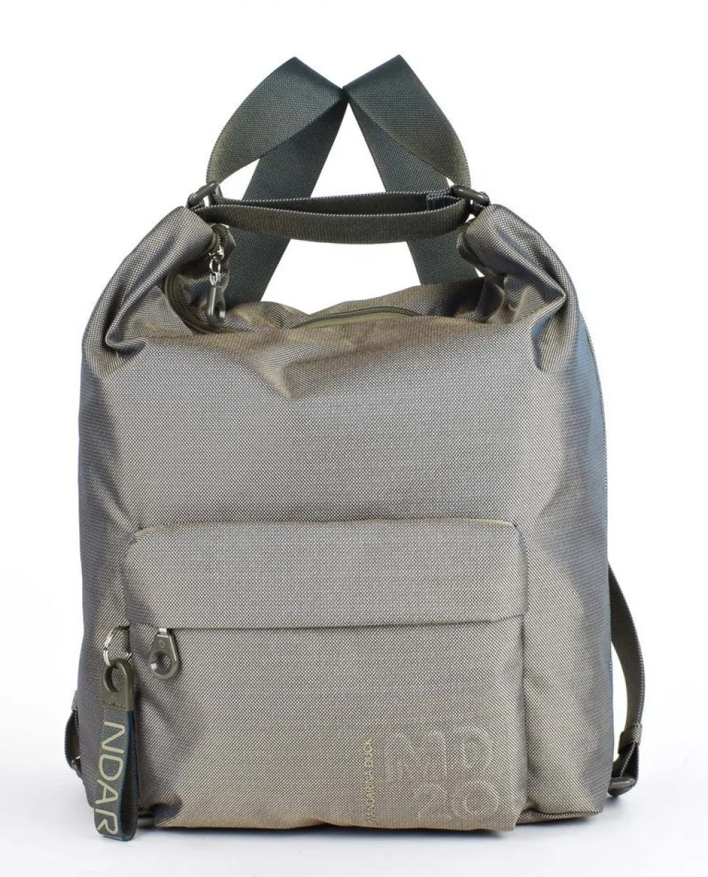 Mandarina Duck Borsa a spalla zaino MD20 MT09 Sage Gray<Donna Borse A Tracolla