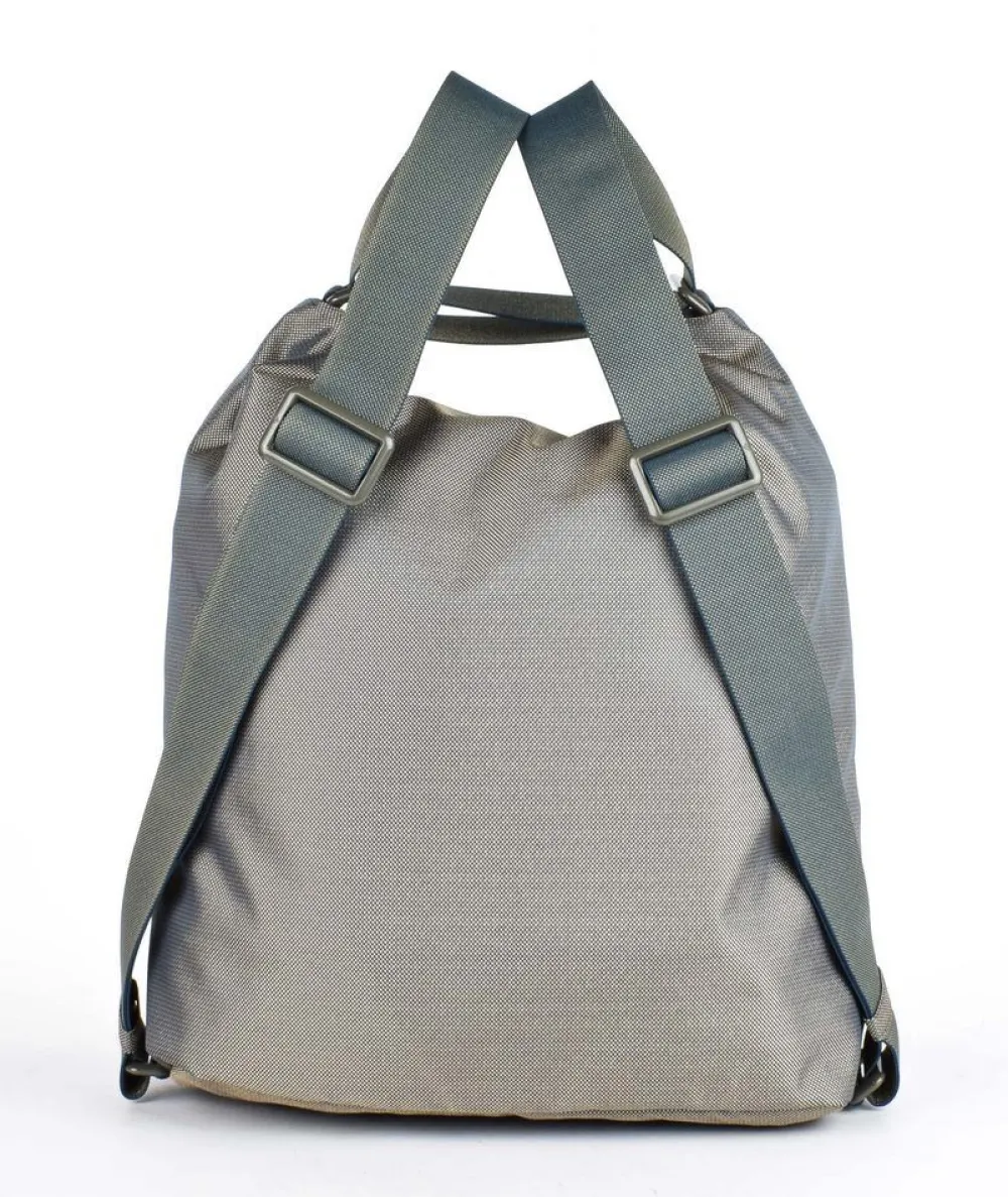Mandarina Duck Borsa a spalla zaino MD20 MT09 Sage Gray<Donna Borse A Tracolla