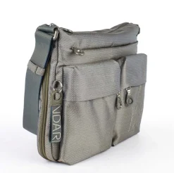 Mandarina Duck Borsa a tracolla espandibile MD20 MTX6 Sage Gray<Donna Borse A Tracolla