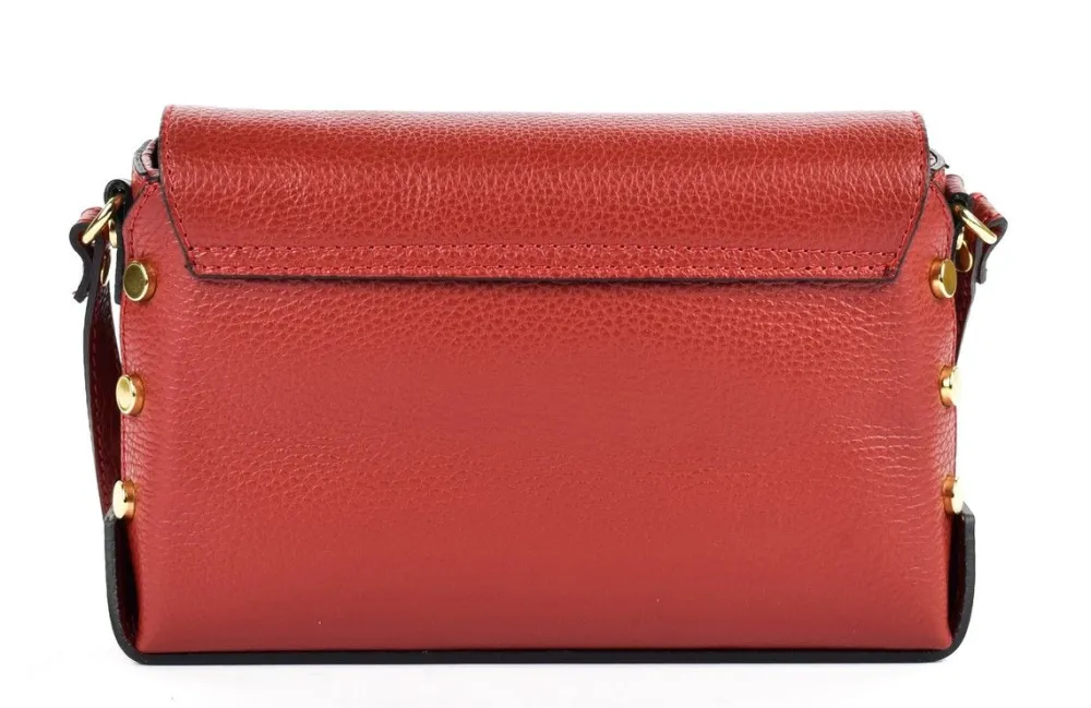 Pronto Moda Borsa a tracolla in pelle 20001 Rossa<Donna Borse A Tracolla