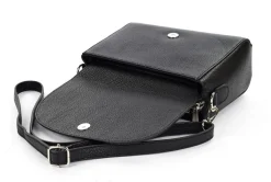 Pronto Moda Borsa a tracolla in pelle 20008 Nera<Donna Borse A Tracolla