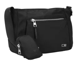 Roncato Borsa a tracolla Solaris 2757 Nera<Donna Borse A Tracolla
