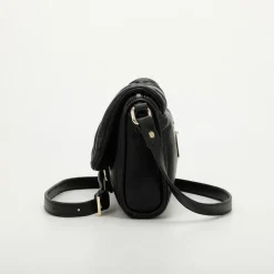 Mimì-Muà Borsa a tracolla trapuntata con strass Nera<Donna Borse A Tracolla